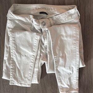 American Eagle Outfitters High Rise White Jeans